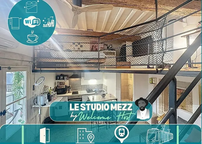 Charmant Studio Mezzanine